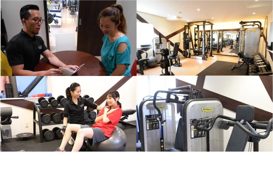 あなただけにあったトレーニングをプログラム